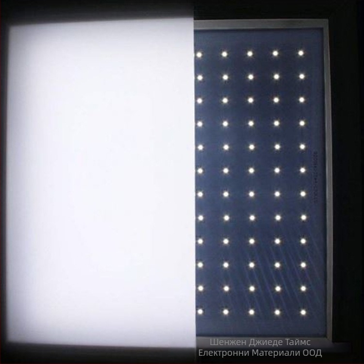LED дифузионен филм PET, серия K6682, PET базов материал, лепило акрилово/силконово, ядро пластмаса