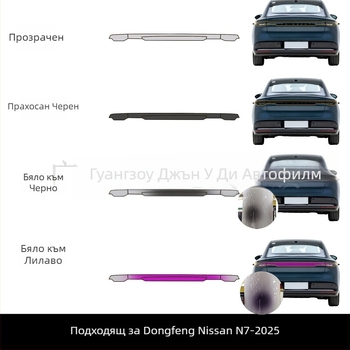 Jwudmvp TPU филм за задното светло, променящ цвят, за Nissan N7 2025 – 6-годишна гаранция