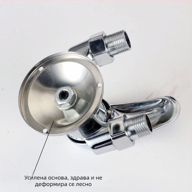 Триъгълен душ смесител, монтиран на повърхността; смесител за душ; душ кран;_WORKING_ налягане 0.8