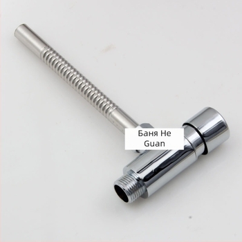 Скрит уринален клапан, меден корпус от лята сплав, малък модел, пасивен режим, водно налягане 0.8–1.2