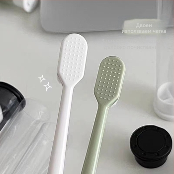 Междузъбна четка за дълбоко почистване с меки нановлакна – ултра фина, еднократна, за възрастни