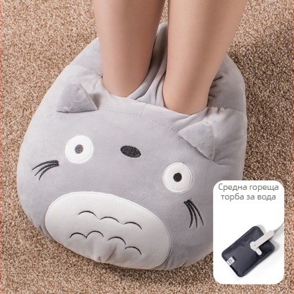 Електрически USB пантофи за затопляне на краката