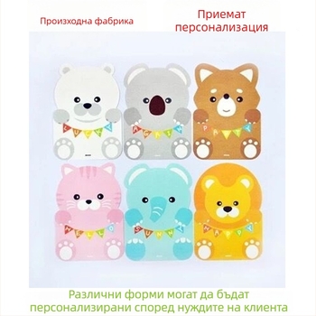 Creatter USB електрически топли пантофи за крака – карикатурен стил, върхът от велур, подметка от термопластичен еластомер, обвивка на петата