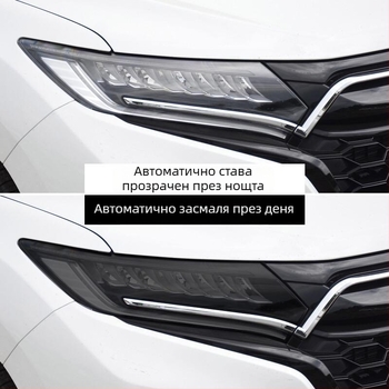 Филм за фарове и задни светлини за Honda Accord 10‑то поколение и CR‑V, TPU, светлинно контролирана промяна на ефекта