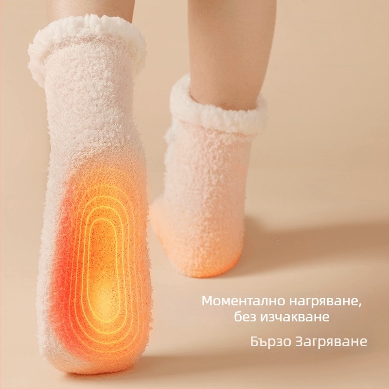 USB загряващи чорапи за крака, модел SW005, 3.7V, 1.85W, 139g