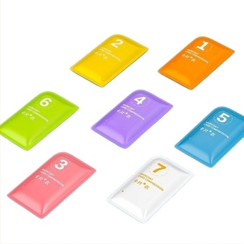 Еднократен дъждобран за деца, карикатурен стил, тръбна опаковка, №1-Y