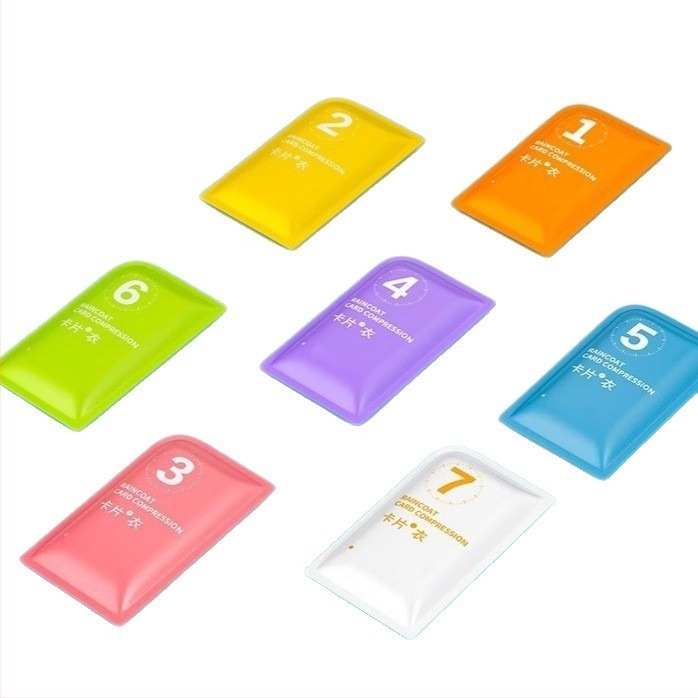 Еднократен дъждобран за деца, карикатурен стил, тръбна опаковка, №1-Y