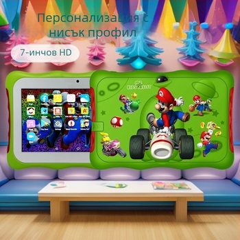 M2 детски образователен таблет Android 7, MTK octa-core 1.6GHz, 16GB Flash, IPS дисплей, 3MP камера
