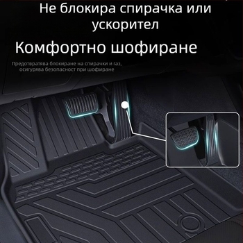 Changan TPE автомобилни подови матрици – модел 2024, Lumin обгръщаща горна подложка и мат за багажника