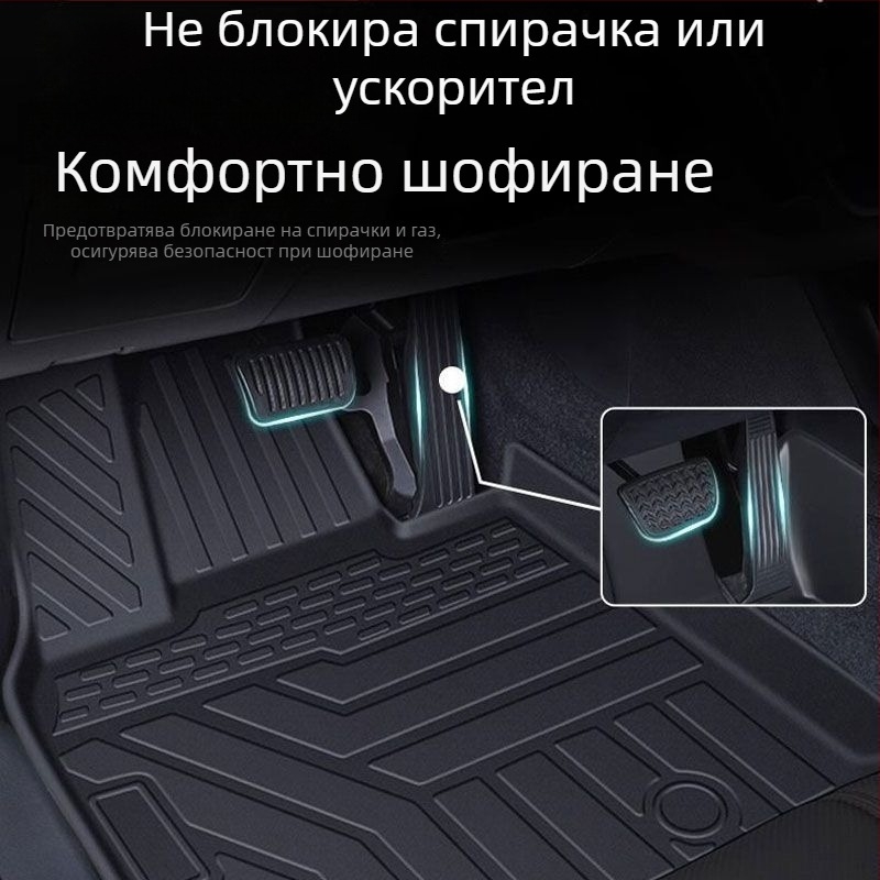 Changan TPE автомобилни подови матрици – модел 2024, Lumin обгръщаща горна подложка и мат за багажника