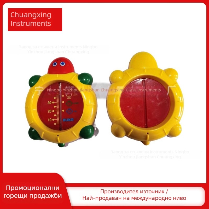 Бебешки воден термометър за къпане с дисплей – стъклен термометър за новородени, домашна употреба