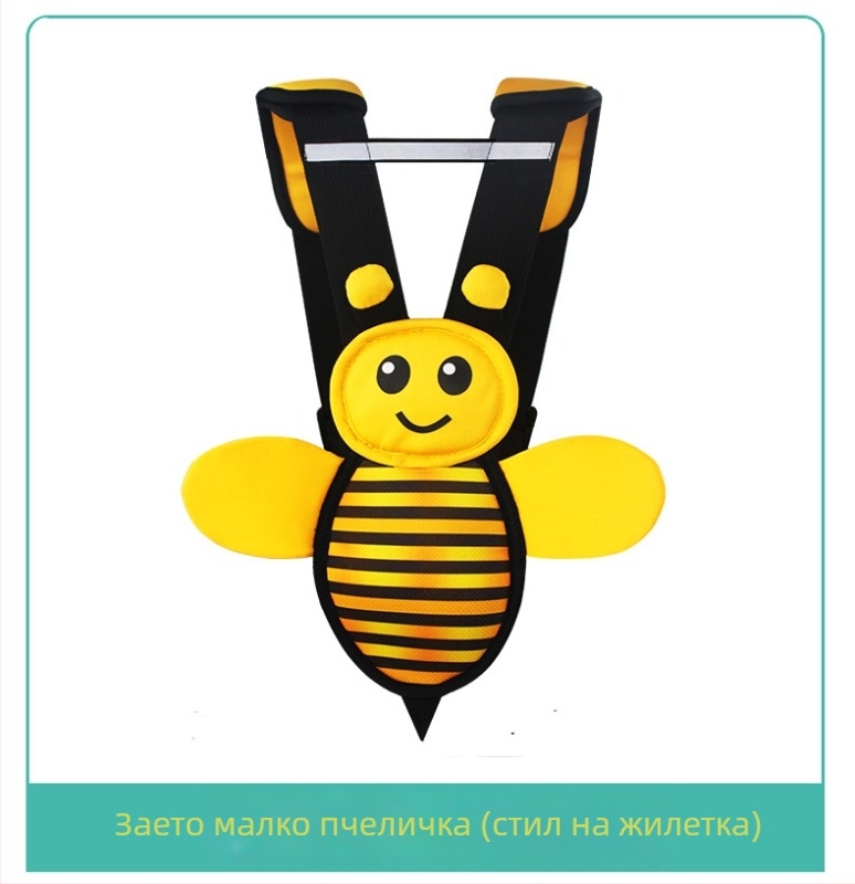 Детски предпазен колан за мотори и електрически превозни средства, полиестер, подходящ за деца 1,5–12 г, опция за персонализация