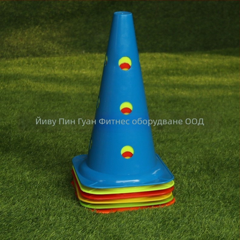 Помагала за тренировка по футбол - LDPE материал, с дупки и тунелна конструкция