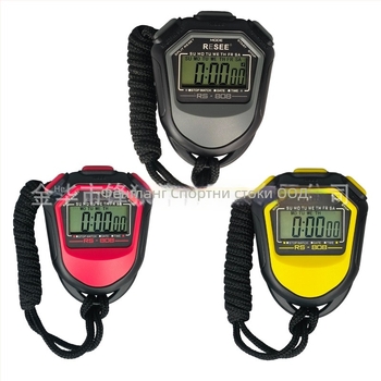 Електронен спортен хронометър с ABS корпус, противохлъзгаща повърхност, тегло 27 g, модел BF-808