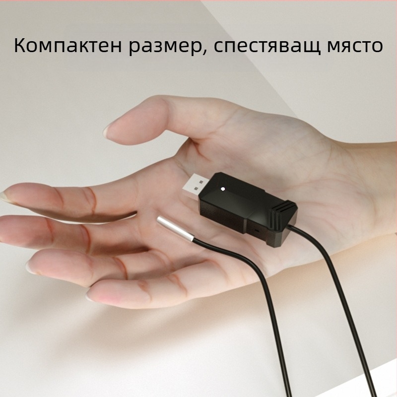 Аквариумен термометър за вода с Wi‑Fi аларма и дистанционно наблюдение