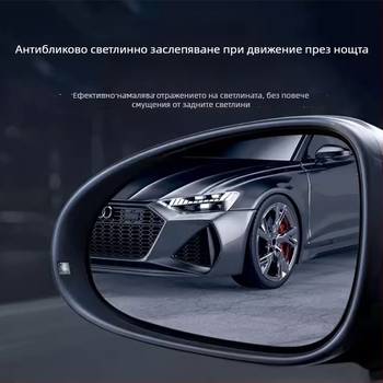 Дъждоустойчив филм за огледало на автомобил - PET материал, силно лепило, водоустойчив, модел 7