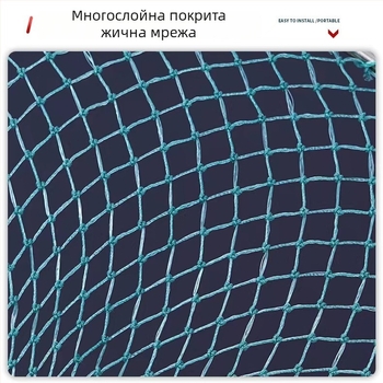Глава на мрежа за риболов от неръждаема стомана с нейлонова мрежа – риболовни аксесоари, пръстен