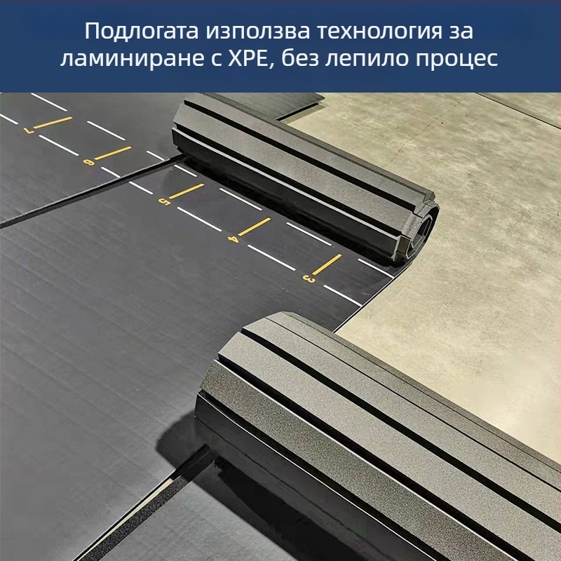 Taekwondo мат със безшевна XPE повърхност, ударопоглъщаща подложка за бойни изкуства