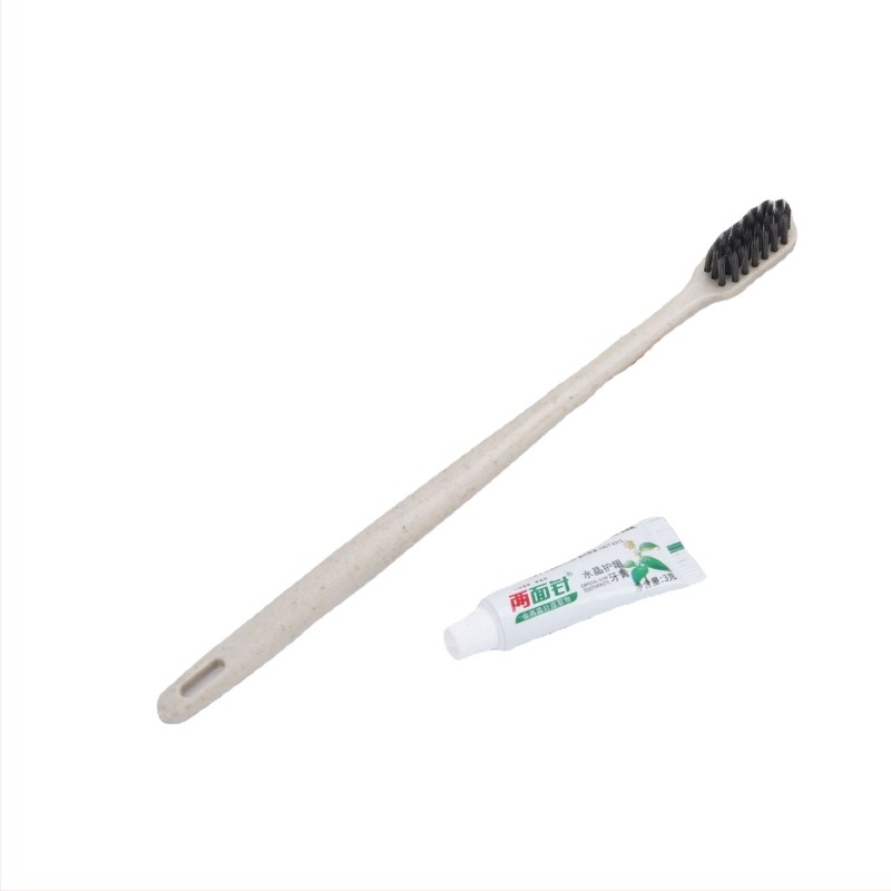 Deer еднократна хотелска четка за зъби, полистиролова пластмаса, разградима, печат на лого и персонализация