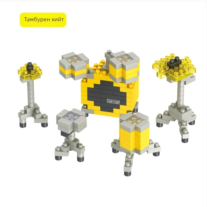 Лего-съвместими музикални блокове – пиано и китара, 100–200 части, ABS пластмаса, DIY, за деца 7–14 г