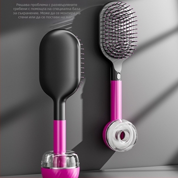 Дамска премиум четка за коса с въздушна възглавница, антистатична, масаж на скалпа, за домашна употреба