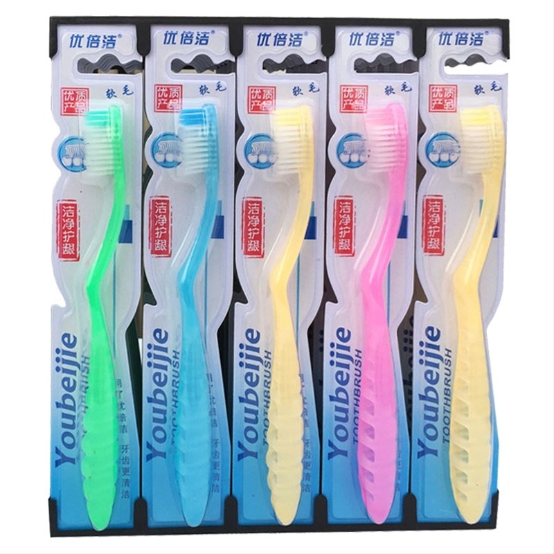 Chaha Bamboo Charcoal Toothbrush за възрастни – многоразов ръчен модел