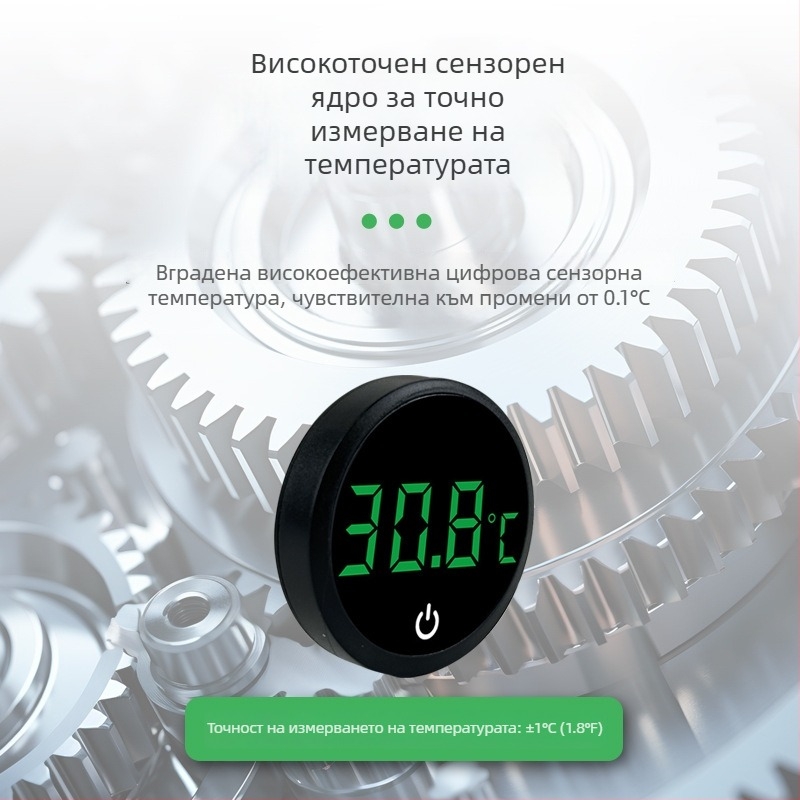 Електронен термометър за вода за аквариум и резервоар за костенурки, високопрецизен цифров дисплей, ABS корпус, произход Хебей Хенгшуй