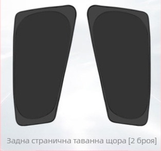 Автомобилен слънцезащитен панел за прозореца, полиестер, вградена инсталация, персонализиране налично, за специални модели автомобили