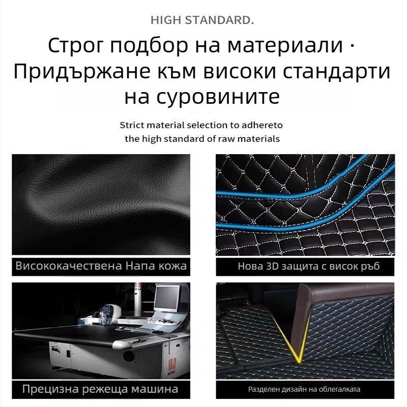 BYD Seal 06EV подложка за багажник, мат за задния товарен отсек, аксесоари за интериор на автомобила, издръжлива