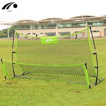 Футболна мрежа за тренировка с отскок - преносима, Oxford плат, Nai Force тренировъчни помагала за футбол