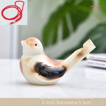 Chengtai Ceramics порцеланова животинска свирка, мил стил