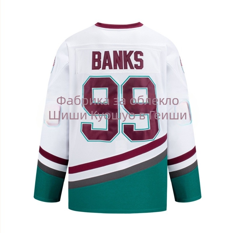 Хокеен фланелка за лед, филмова версия, Nr. 96/99, бамбукови влакна, 100% полиестер, унисекс за възрастни