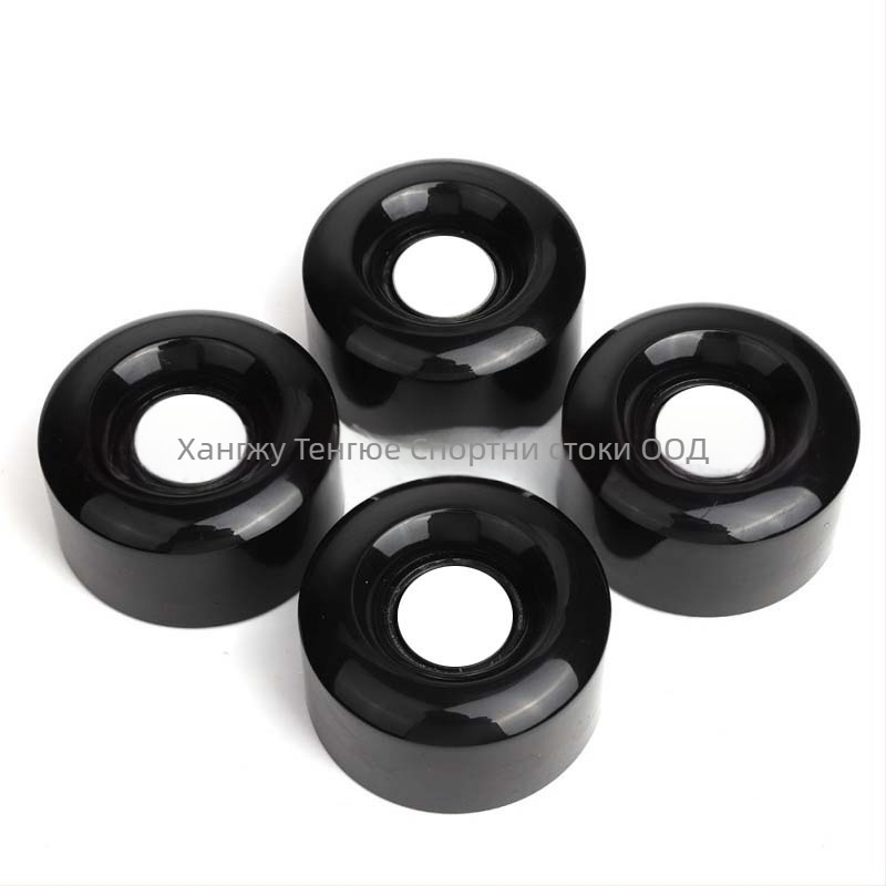 Колела за роликови кънки с лагери, PU колела, твърдост 80A, универсално съвместими