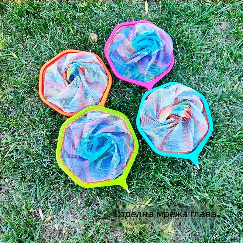 Детска риболовна мрежа за улов на риба и насекоми с телескопична метална пръчка — Fishnado; Произход: Китай; Материал: Метал