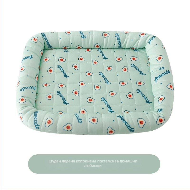 Котешки охлаждащ мат — Ice Silk, лятно гнездо, платнено спално легло