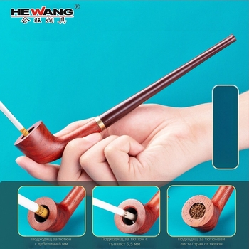 Пайп, махагоново дърво, Hewang Smoking Accessories