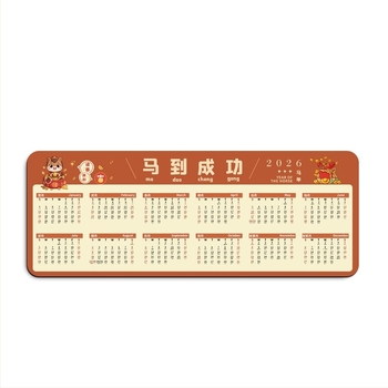 Подложка за мишка с подпора за китката, естествен каучук, едностранна, термопечат, OEM обработка