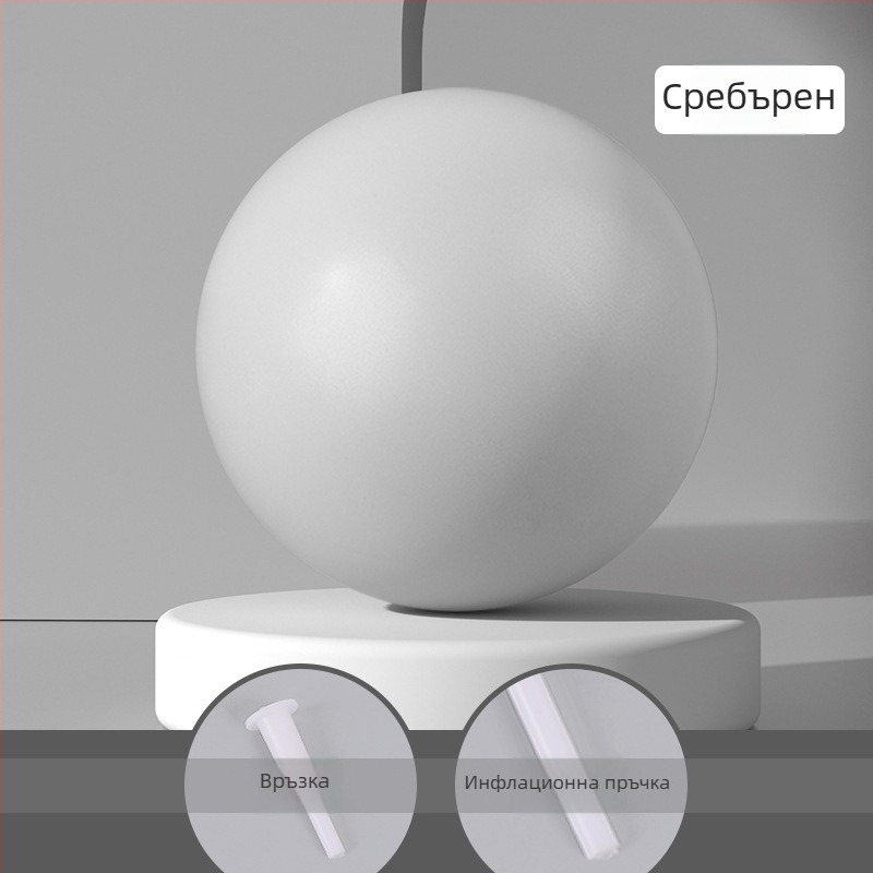 TRYALL Пилатес малка топка за тренировка на тазово дъно, надуваема йога топка за постпартално възстановяване на корема - ТПЕ, 110 g