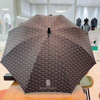 Dogtooth чадър с рамка от 8 ребра, стоманен прът, плат 210T с винилово покритие, UPF50+ защита от слънцето, автоматично затваряне