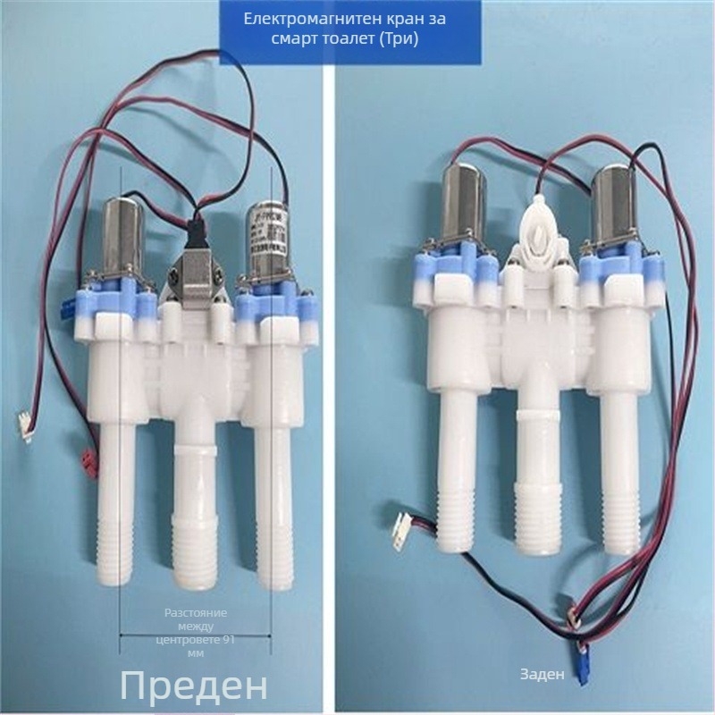 Домашен интелигентен тоалет с интегрирана промивна система, импулсен клапан и електромагнитен клапан — марка Hcjw/Hengmijia