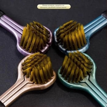 Тристранична четка за зъби с меки власинки за възрастни, триизмерно почистване без пропуски, модел 029, за домашна употреба