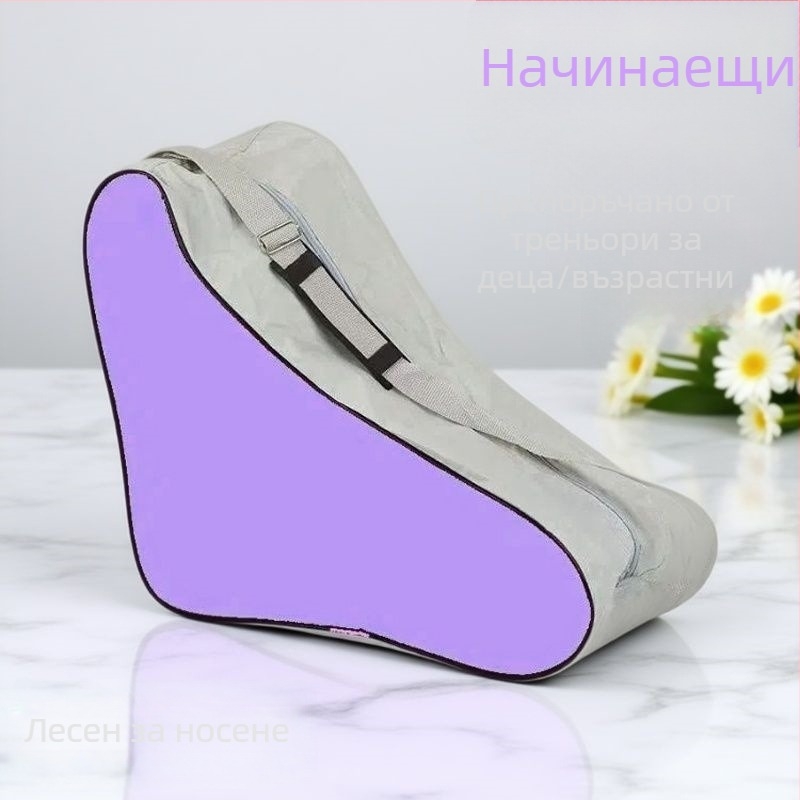 Чанта за кънки с колела - Qiaofeng, водоустойчива Oxford плат, унисекс, за открити спортове, пролет 2025