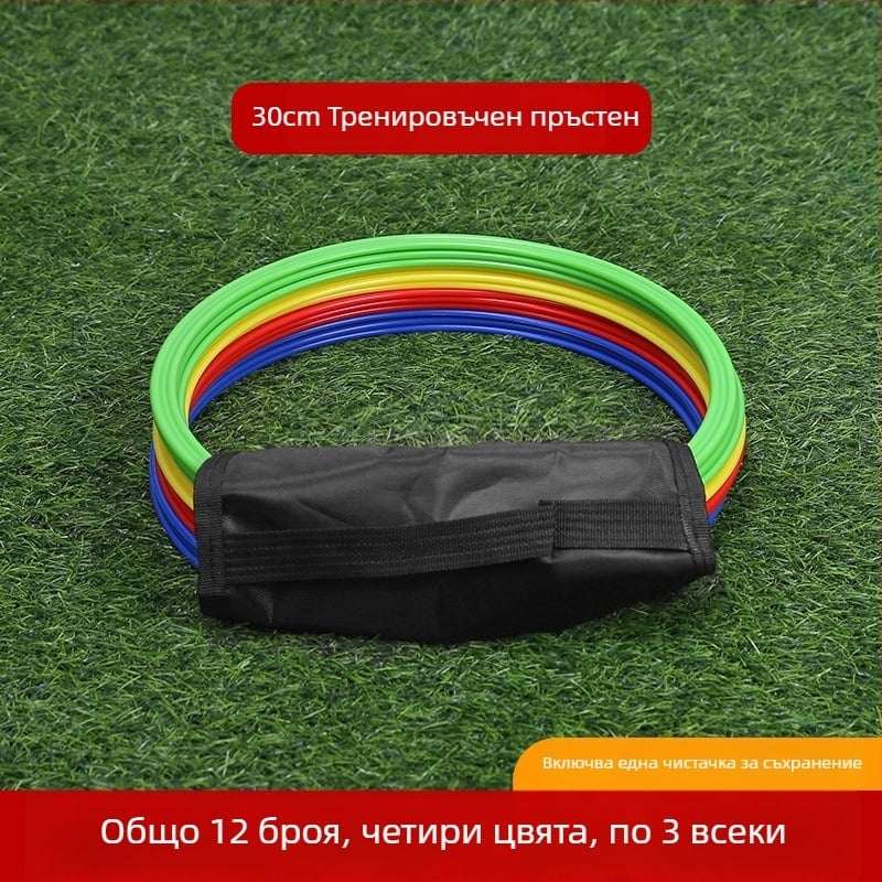 Футболен тренировъчен пръстен — PP материал, марка Nili, произход Zhejiang, тренировъчен помощник, подходящ за футбол