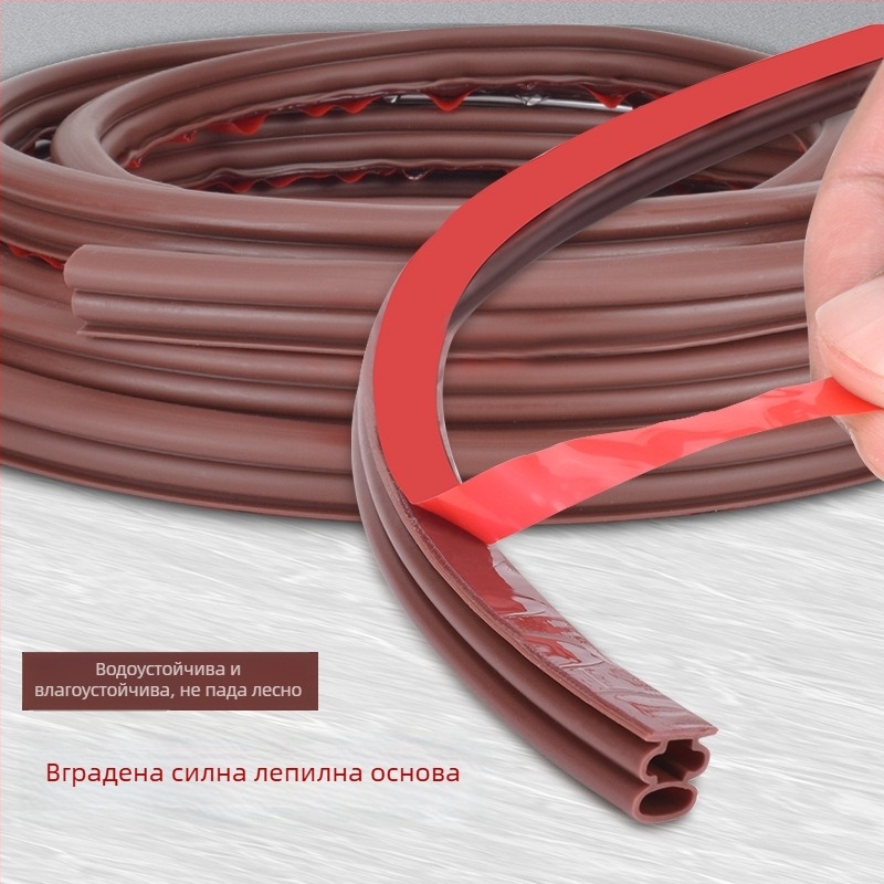 Уплътнителна лента за фуги на врати - Owen марка, самозалепваща, устойчива на високи температури, износоустойчива, устойчива на корозия