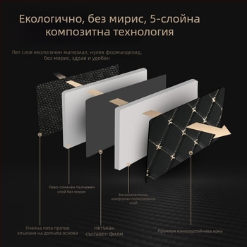 Кожен мат за багажника на автомобил Kai Bemei, специален модел, водоустойчив, с възможност за персонализация