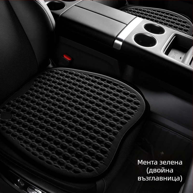 Гел подложка за седалка - Памучна тъкан, Универсална спецификация, Марка: Друга