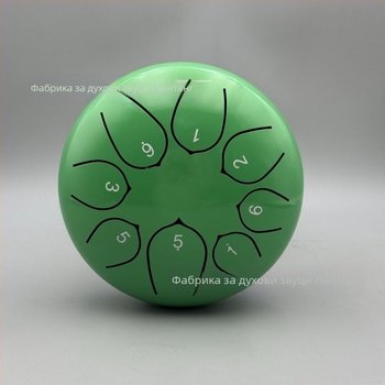 Езиков барабан от карбонова стомана, 8 тона, модел 6-8-8, подходящ за деца и медитация