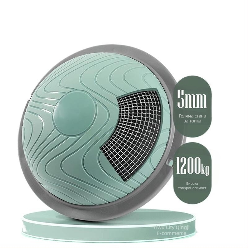 ABS йога топка, полусферична топка за баланс и тренировки на кора и пилатес