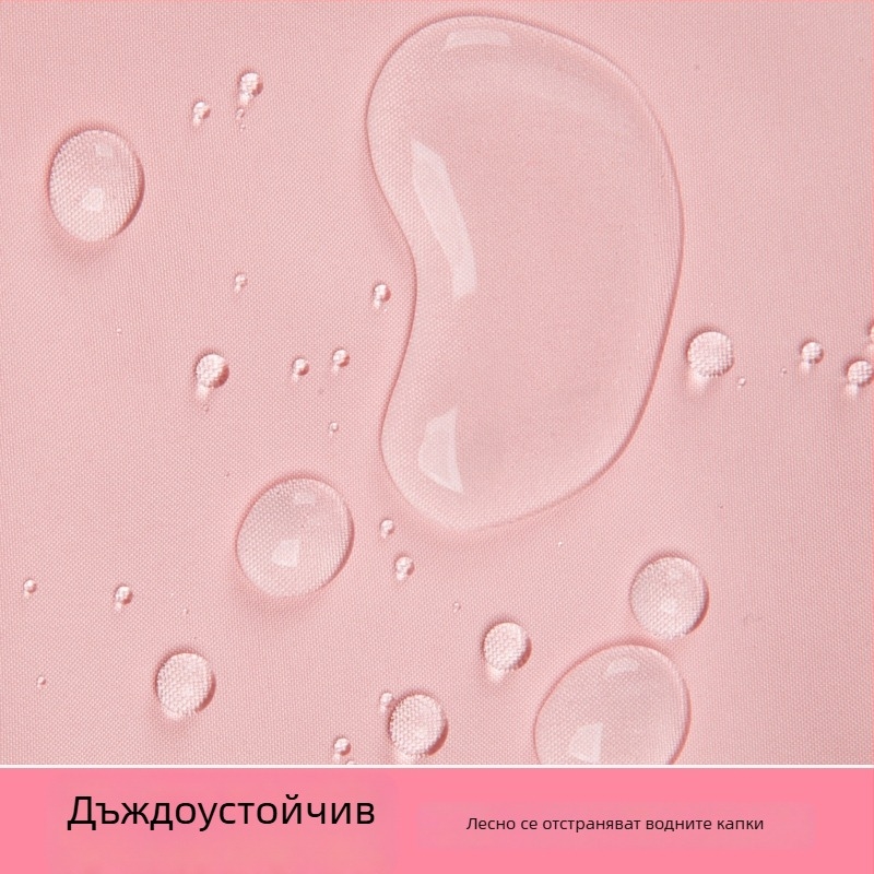 Детски дъждобран пончо в колежански стил, с раница, голям козир, TPU слой, плат Chun yafang, повторна употреба, 400 g