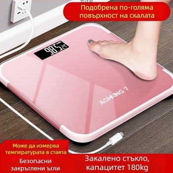 Електронна везна за измерване на тегло и телесни мазнини; общо приложение; максимално натоварване: 1; захранване: виж подробности